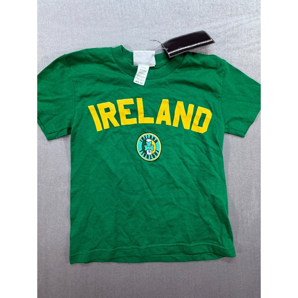 NWT Mad Engine Ireland Soccer Kid Shirt Size Medium Green‎